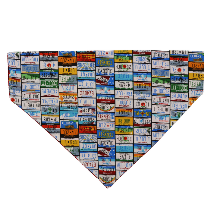 License Plate Bandana