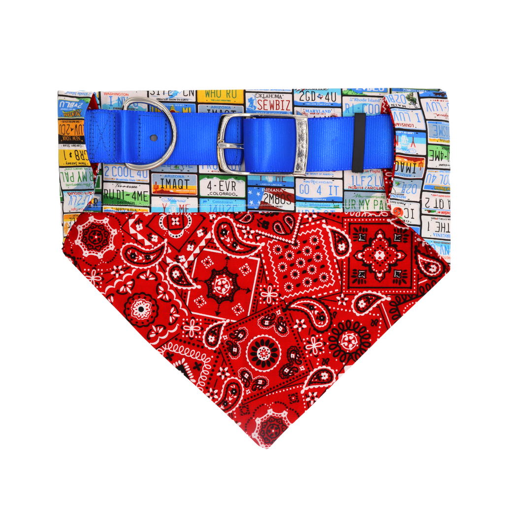 License Plate Bandana