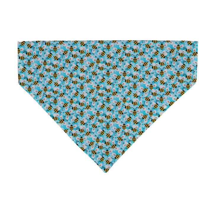 Blue Bumble Bee Bandana